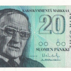20 markkaa 1993 Litt. A sarja 222 - pikkukuva 1