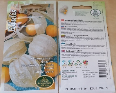 Ananaskirsikka eli karviaiskoiso "Edulis" siemenet #