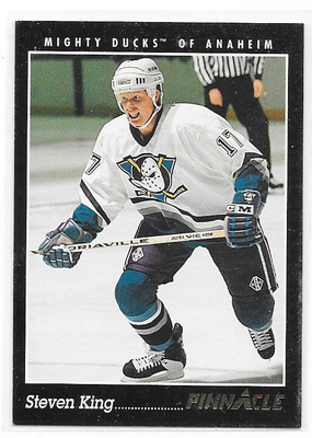 1993-94 Pinnacle #345 Steven King Anaheim Mighty Ducks