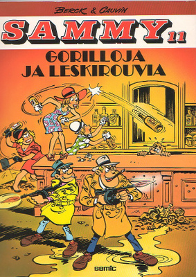 Berck: Sammy - GORILLOJA JA LESKIROUVIA (1-painos)