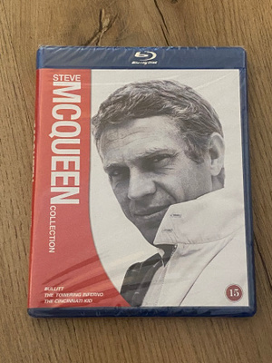 STEVE MCQUEEN COLLECTION - 3X BLU-RAY (uusi)