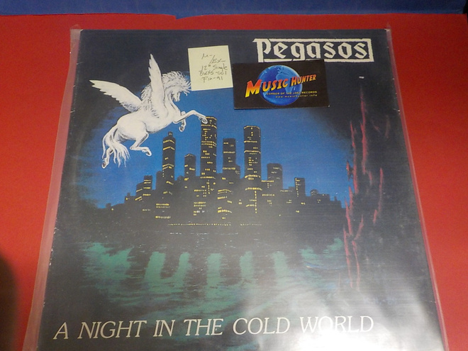 PEGASOS - A NIGHT IN THE COLD WORLD M-/EX- 12" SINGLE