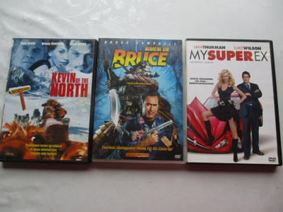 3 KPL KOMEDIA DVD :tä