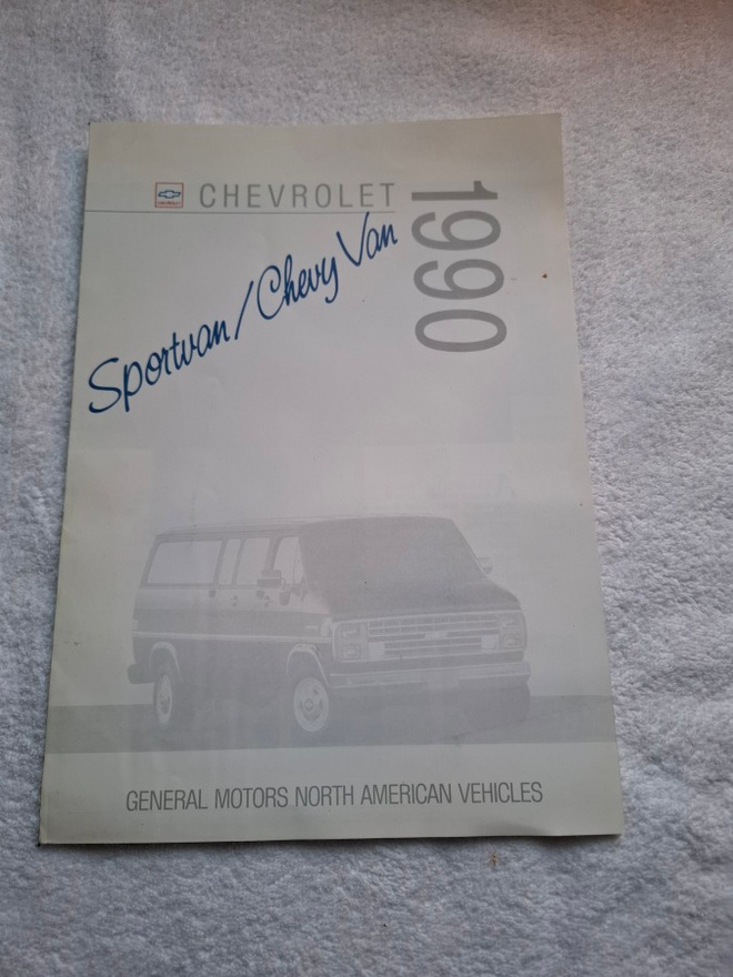 Chevrolet Sportvan/Chevy Van 1990 Myyntiesite