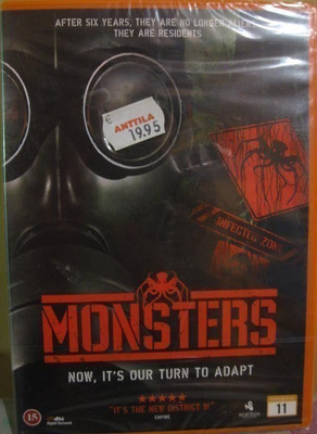 MONSTERS DVD UUSI