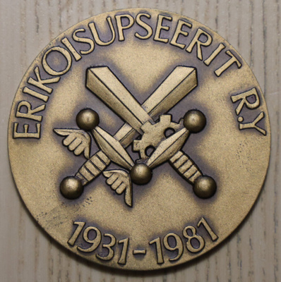 Erikoisupseerit R.Y mitali