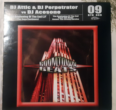 Dj Attic & Dj Perpetrator - The Beginning of The End EP 12"
