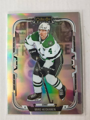 Miro Heiskanen 2025-26 OPC Platinum Rainbow