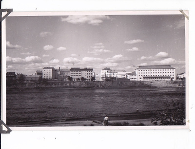 VANHA Valokuva Postikortti Lappi Rovaniemi n. 1940-luku
