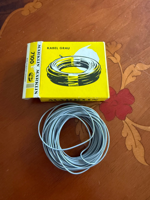 Märklin 7100 harmaa kytkentäjohto (Kabel Grau) + alkuperäisl