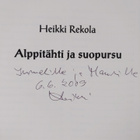 Heikki Rekola : Alppitähti ja suopursu (signeerattu, teki... - pikkukuva 3