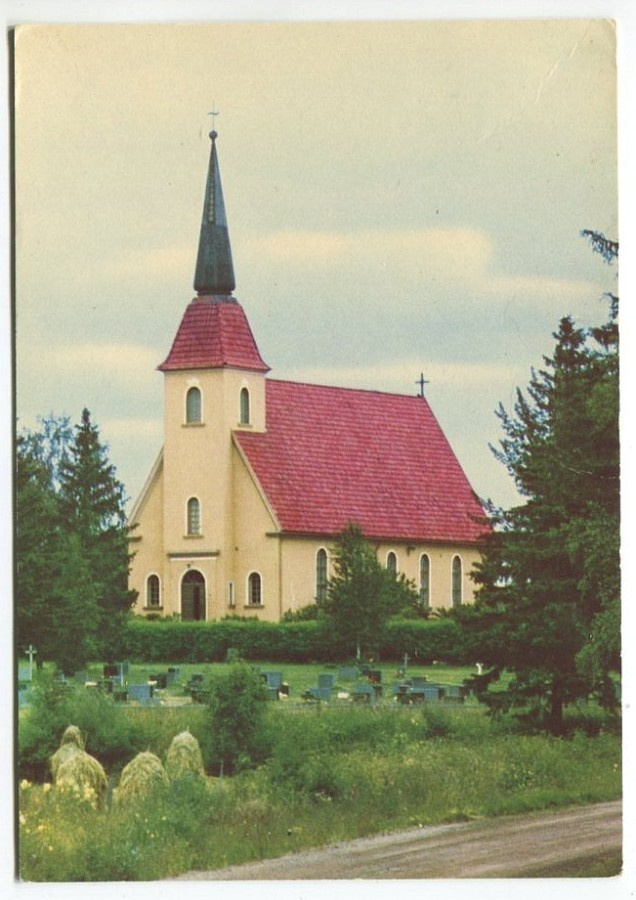 Raahe Saloinen Kirkko 1970-luku