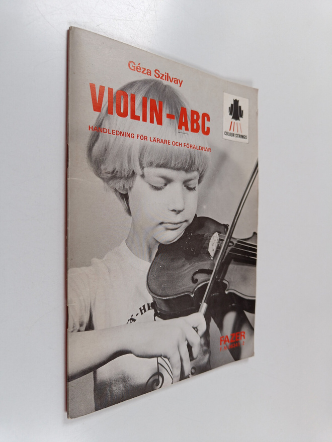 Geza Szilvay : Violin-ABC Handledninig För Lärare Och För...