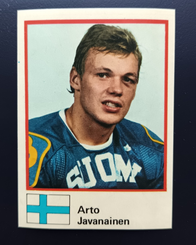 1982 Semic Hockey #38 Arto Javanainen
