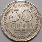 Sri Lanka. 50 cents 1972. - pikkukuva 1