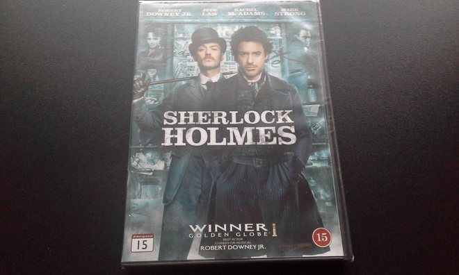 DVD: Sherlock Holmes (Robert Downey Jr., Jude Law) UUSI