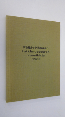 Päijät-Hämeen tutkimusseuran vuosikirja 1985