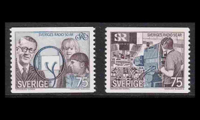 Ruotsi 889-90 ** Yleisradio 50v (1974)