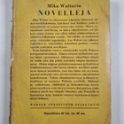 Mika Waltari : Novelleja - pikkukuva 2