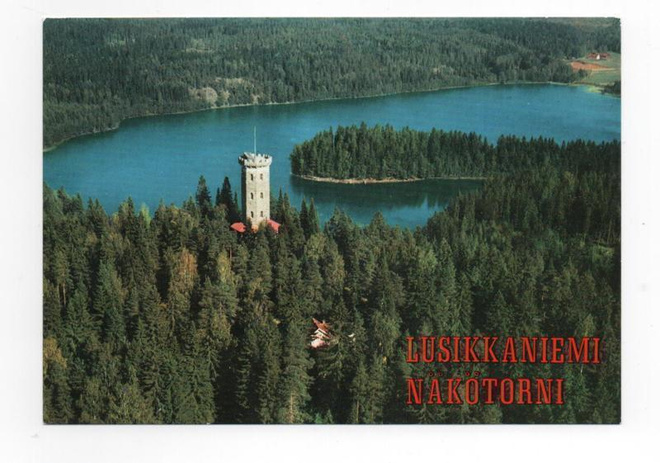 HÄMEENLINNA: Aulanko, lusikkaniemi ja torni (vaaka)