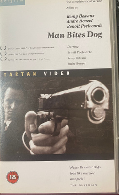 Man Bites Dog Belgia 1992 VHS