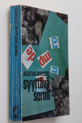 Agatha Christie : Syyttävä sormi ( 1.p. 1972 SAPO )
