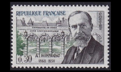 Ranska 1328 ** André Honnorat (1960)