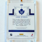 Jussi Rynnäs - 12-13 Panini Rookie Treasures Auto Jersey/499 - pikkukuva 2