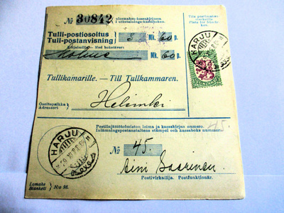 1928 Harju tullipostiosoitus