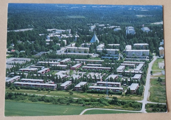 Helsinki, Kannelmäkeä, väri-ilmakuva, p. 2021