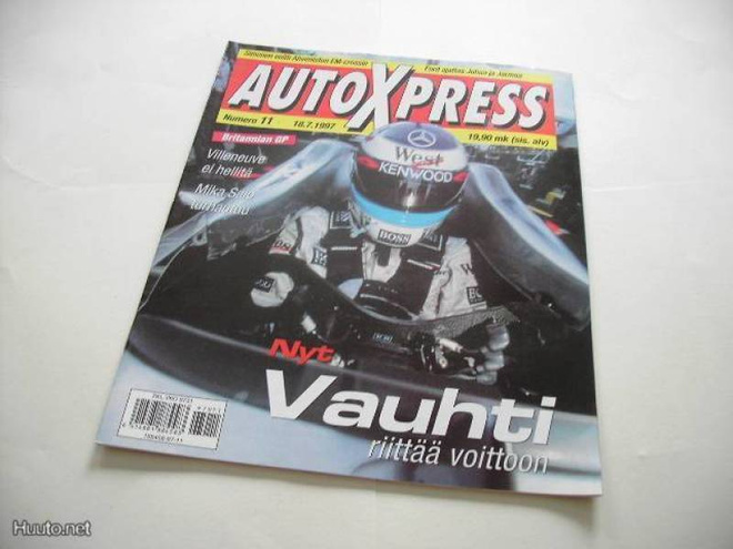 Autoxpress moottoriurheilulehti 11/1997