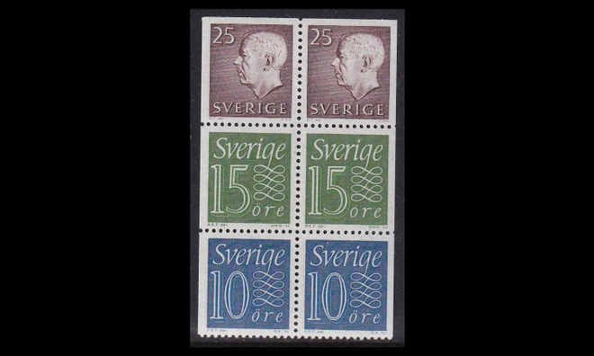 Ruotsi 497HB34 ** Gustaf vihkolehti (1965)