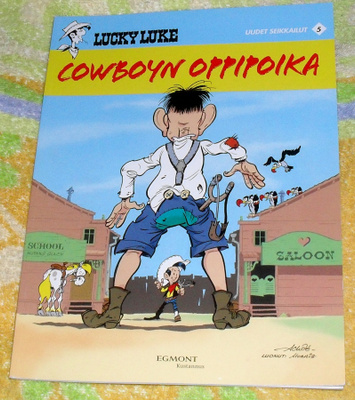Lucky Luke - Cowboyn Oppipoika