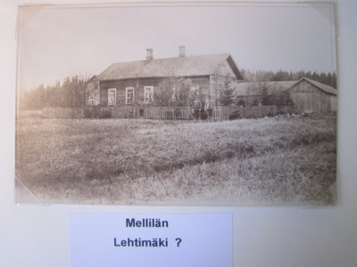 VANHA Postikortti Lieto Mellilä 1920-l