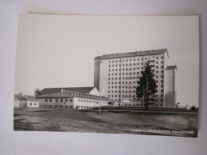VANHA Postikortti Joensuu 1950-l Alkup.Mallikappale