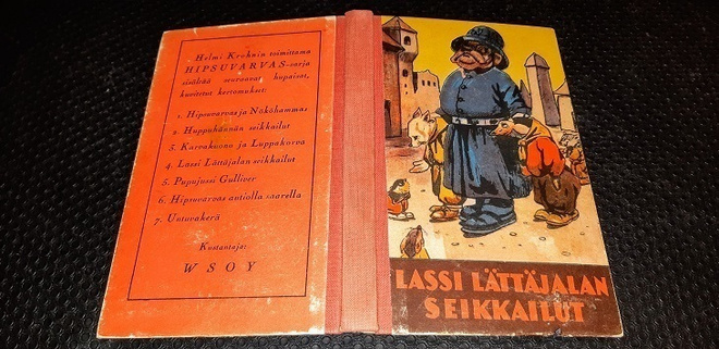 Hipsuvarvas-sarja 4 : Lassi Lättäjalan seikkailut (1942)
