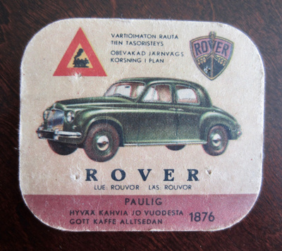 Paulig ROVER keräilykuva