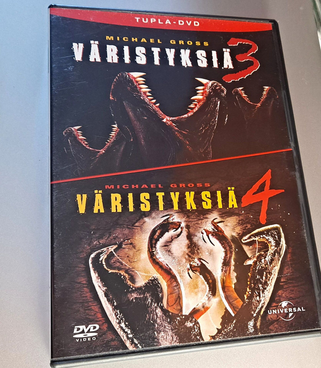 Väristyksiä (Tremors) 3-4 (Tupla-DVD)