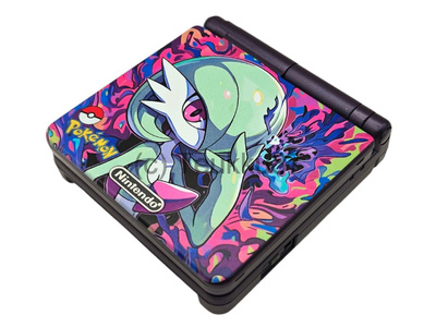 GBA - Game Boy Advance SP V5 IPS MOD - Gardevoir