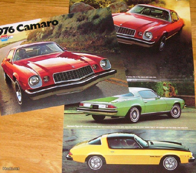 1976 Chevrolet Camaro esite - KUIN UUSI