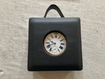 Omega Goliath travel clock