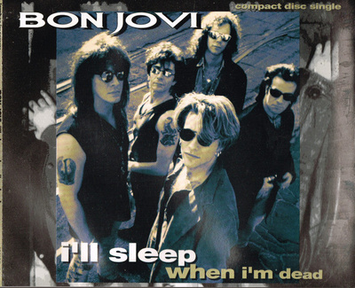 Bon Jovi - I'll Sleep When I'm Dead (CD) EX+!!