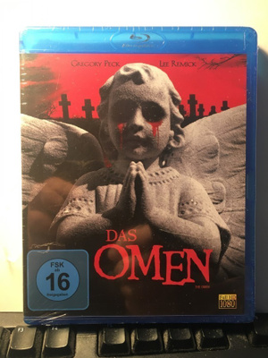 THE OMEN, BluRay, Donner, Peck, Remick, muoveissa