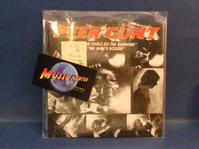 PEER GÜNT - LET THE FOOLS DO THE RUNNING M-/M- FIN -90 7"