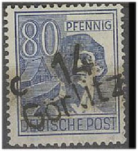 Saksa venäl.miehitys Mi 180 II ++ (sign. Dr Herbst)