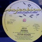 PETER SCHÖN  ::  DO IT RAMBO  ::  VINYYLI  MAXI  12"   1985 - pikkukuva 2