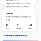 Eppunormaali 7.8. Ratinassa x 1 Vip-lippu - pikkukuva 2