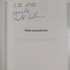 Pentti Sillman : Matti mestarikokki (signeerattu, tekijän... - pikkukuva 3