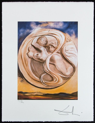 SALVADOR DALI - "Space Eve" - LIMITED EDITION