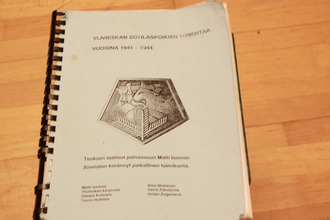 Isomaa Matti Ylivieskan sotilaspoikien toimintaa vuosina A4